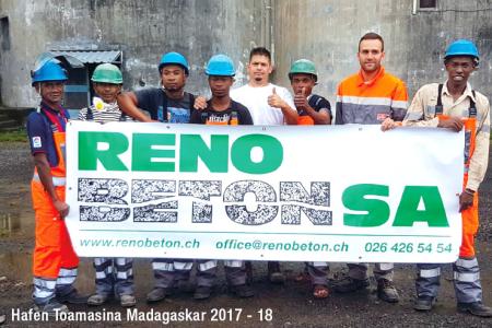 Das Team von Renobeton Spezialisten für Betonsanierungen.